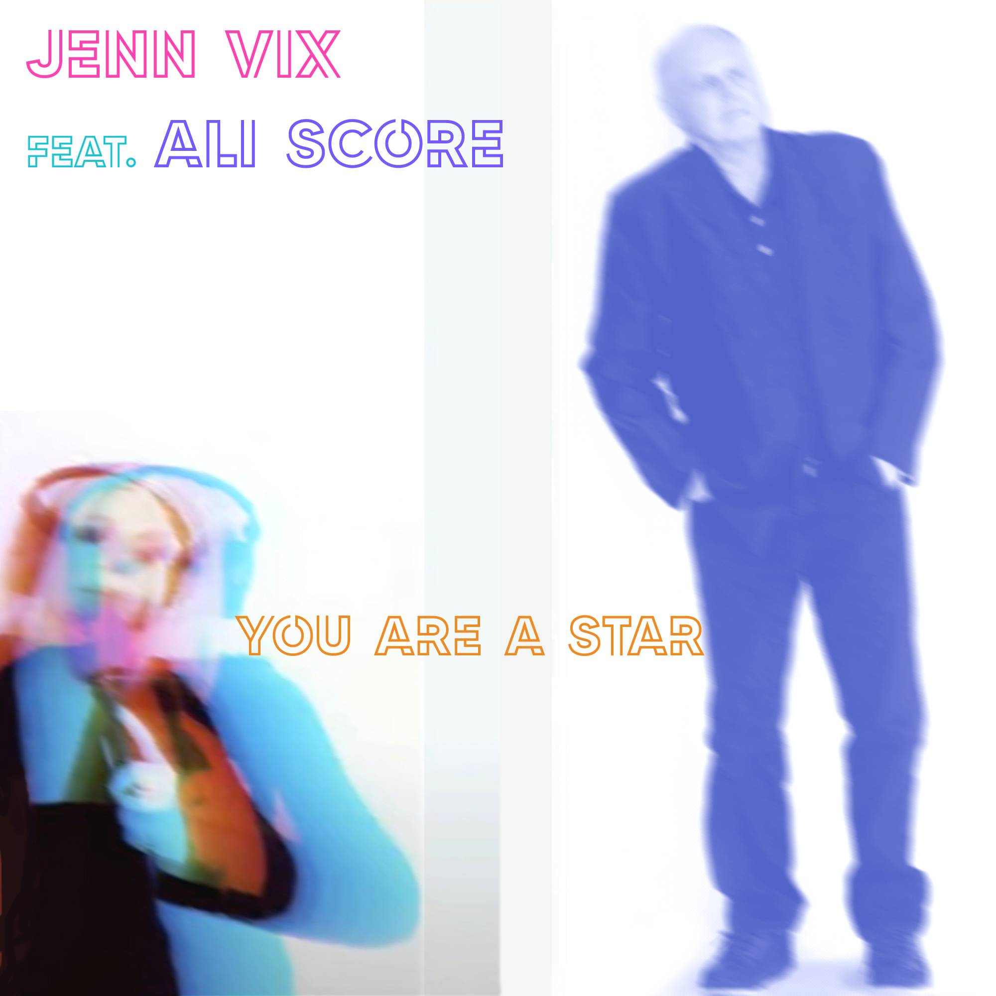 STEREO EMBERS VIDEO PREMIER – Retrowave Gem “You Are A Star” from Perennial Alt.Pop Artist Jenn Vix + A Flock of Seagulls Drummer Ali Score